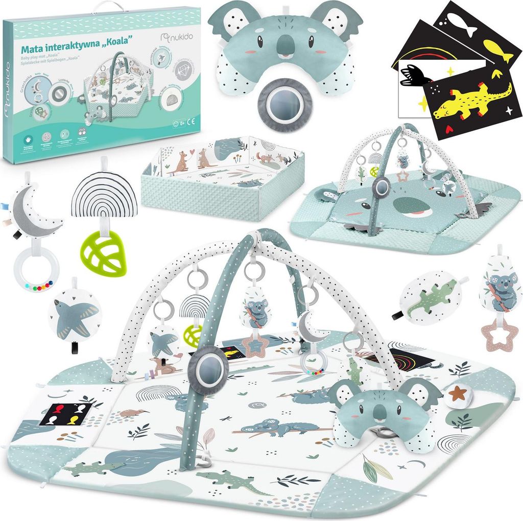 Mata interaktywna edukacyjna 136 x 136 cm Koala Nukido Zdjęcie produktu 