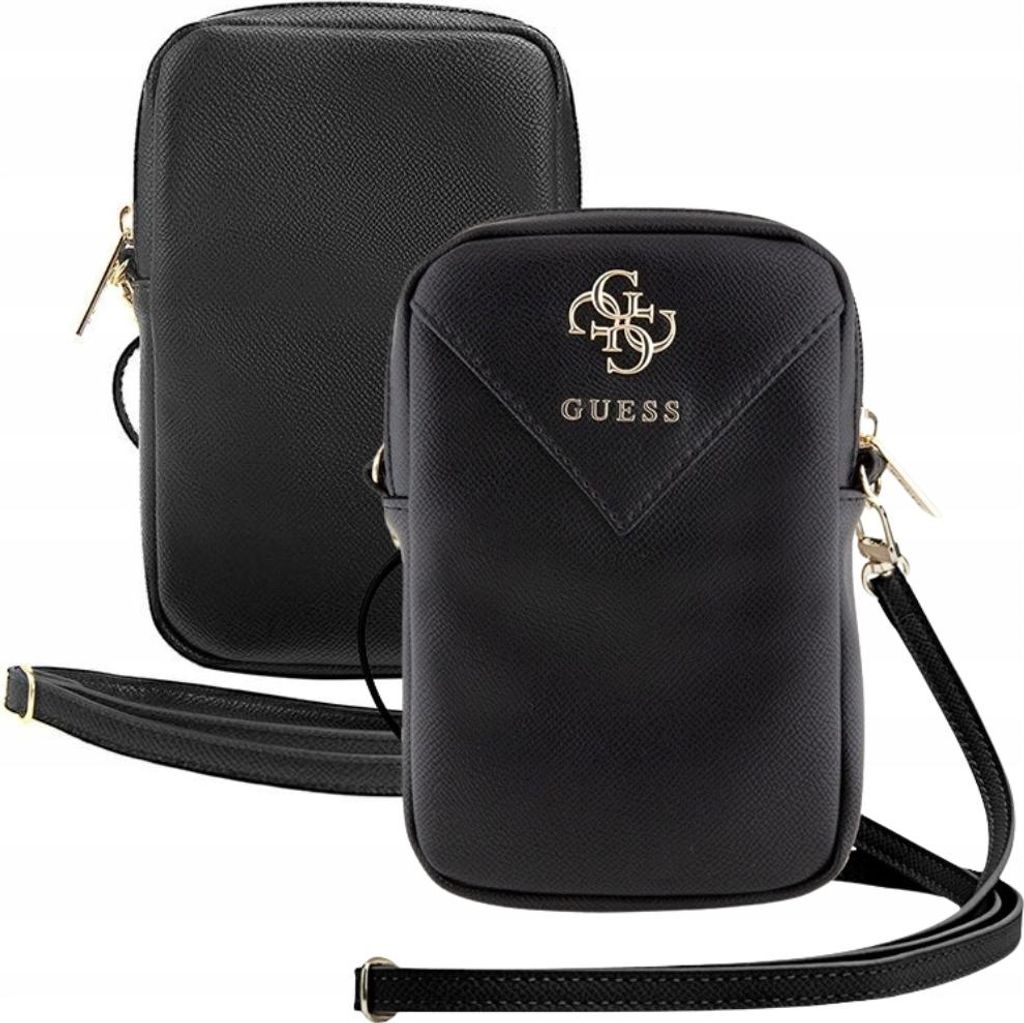 Guess Zip Triangle 4G - Borsa telefonica (nero) Immagine del prodotto 