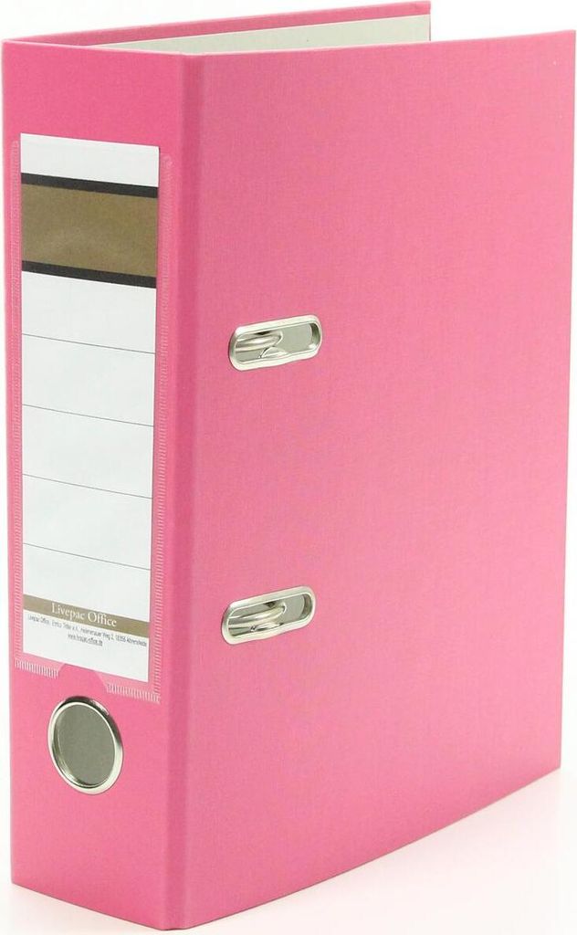 Ordner / DIN A5 / 75mm / Farbe: pink Produktbild 