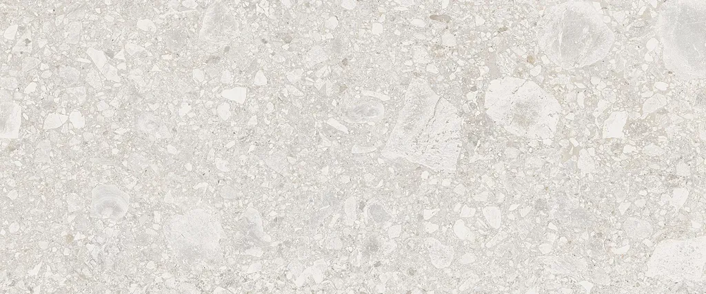 Dalle Grès Cérame 60x120 cm Blanc Lombarda - Haute Résistance Effet Pierre