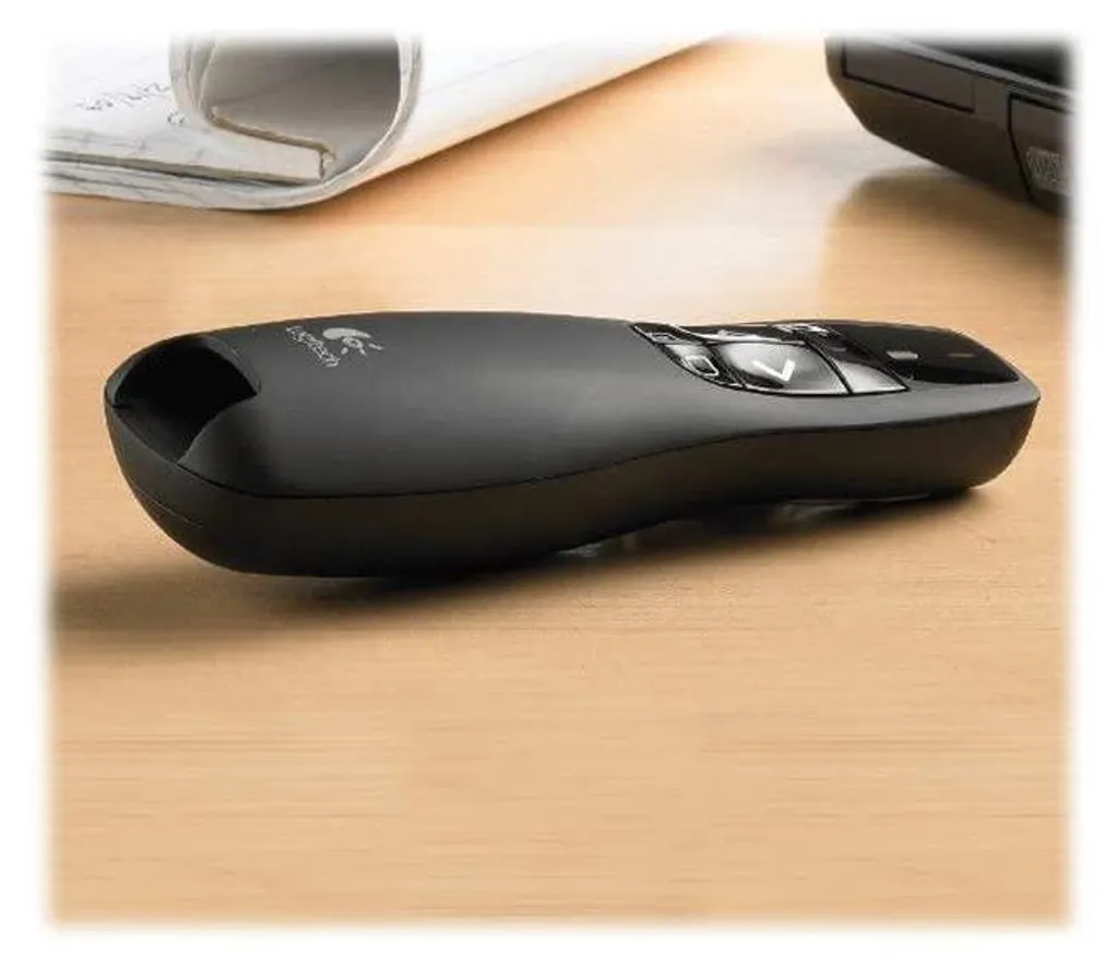 Clicker Presentazioni Logitech R400 - Puntatore Laser Professionale per Office - 25