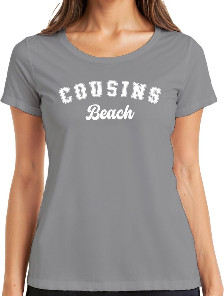 Cousins Beach The Summer I Got Pretty Fan Serie Damen T-Shirt, Grau, M