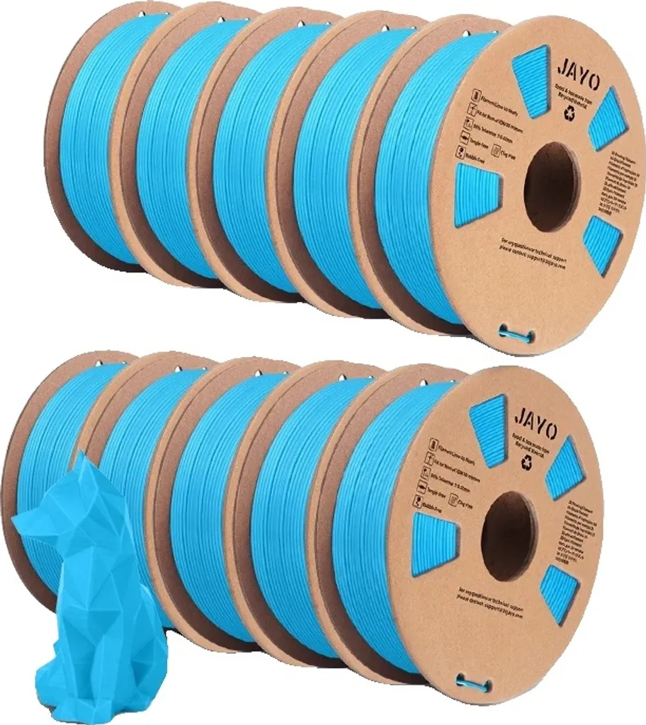 Filament PLA Meta 1.75 mm Biodégradable Bleu - Écologique et Fluide 1 kg