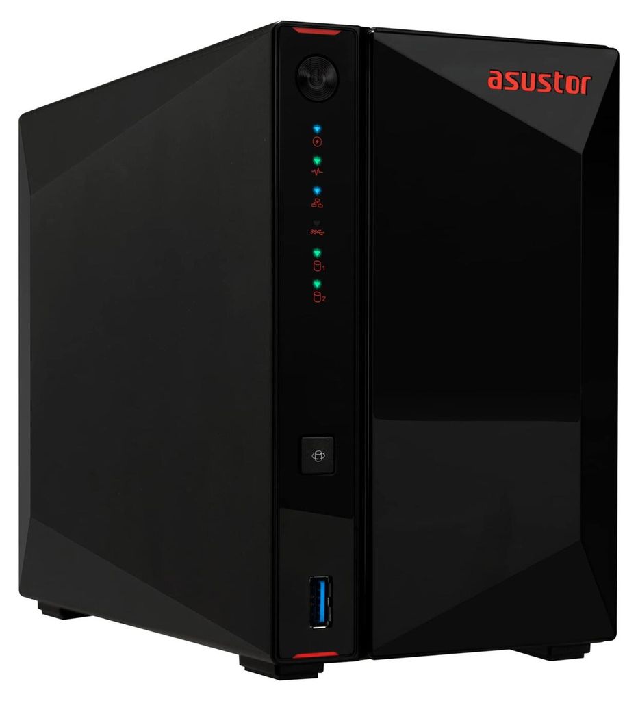 ASUSTOR Nimbustor 2 Gen2 AS5402T 2 Bay NAS, Quad-Core 2.0GHz