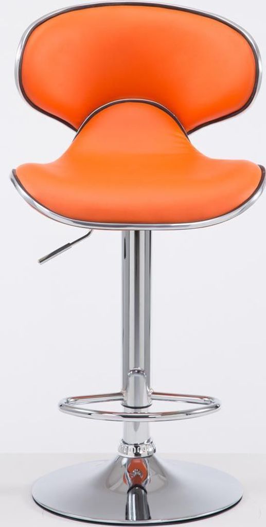 Barhocker Las Vegas V2 chrom orange