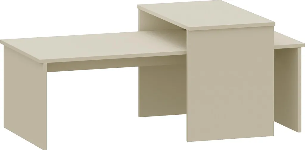 Tables basses modulables Sotapim sable pour optimiser votre salon - 2