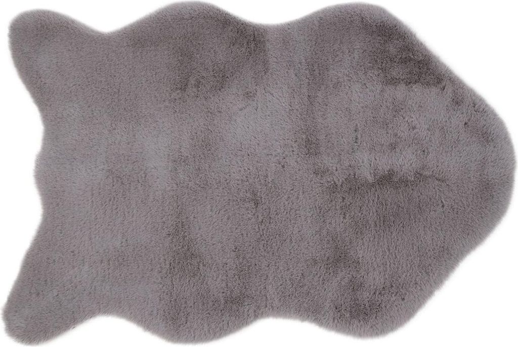 Gözze Fellimitatteppich silber 70 x 130 cm