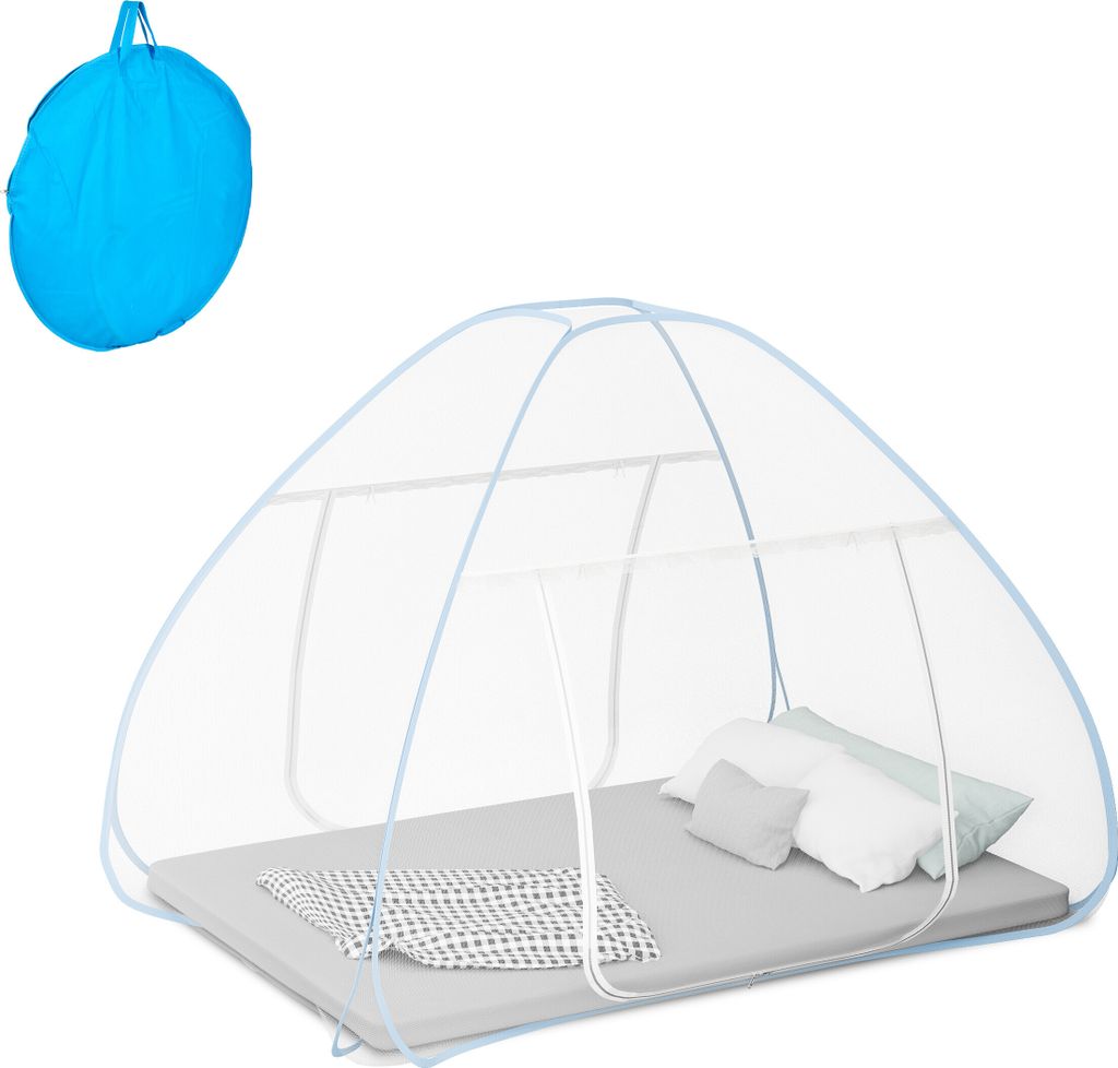 Mückenzelt - Pop-up - 180 x 200 cm - Faltbar - Polyester