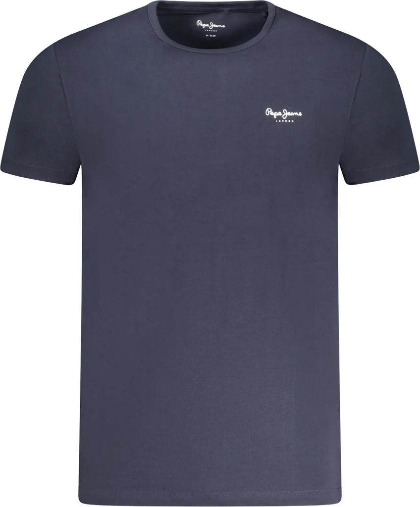 Pepe Jeans Herren KURZARM-T-SHIRT Blau Produktbild 