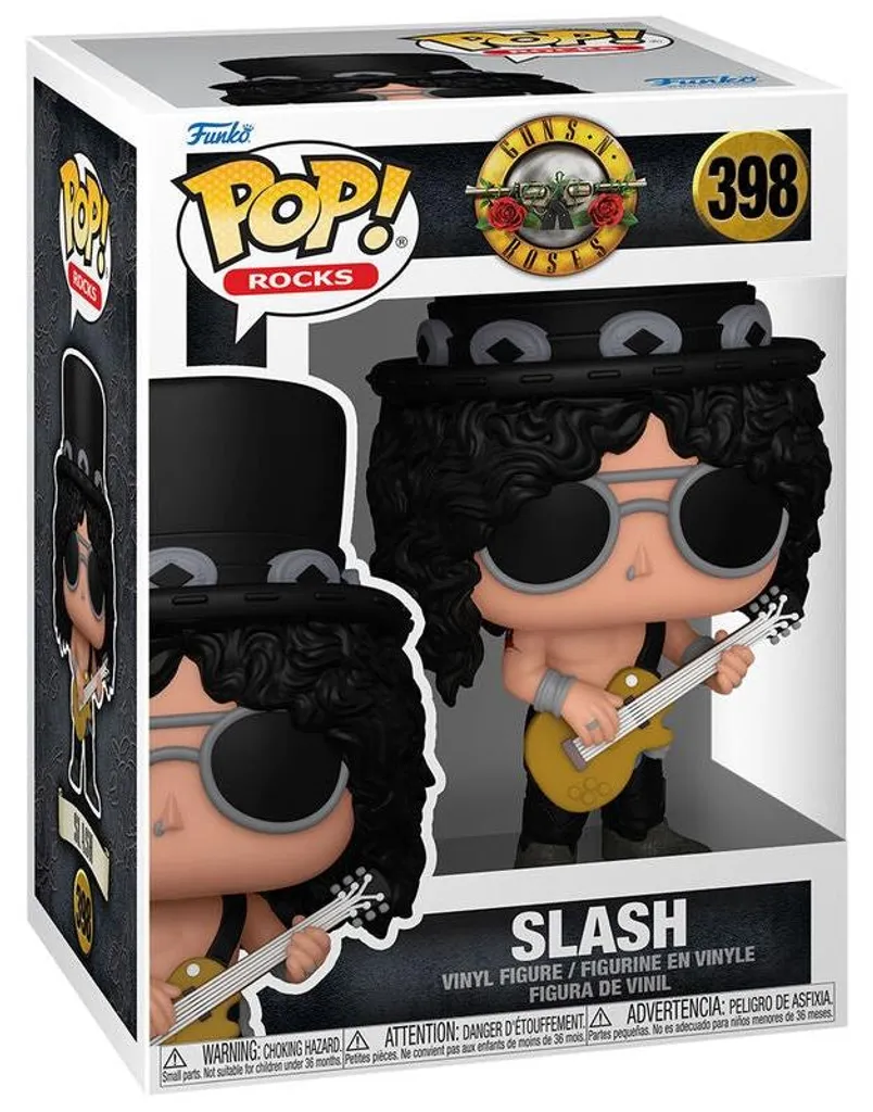 Figurine Slash Guns N' Roses - Statuette Collector Rock de 18cm en Vinyle