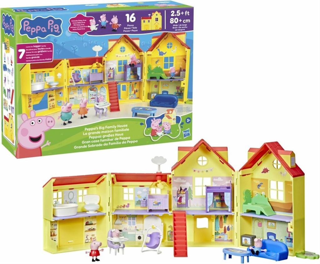 Hasbro PEP Peppas großes Haus Spielset Produktbild 