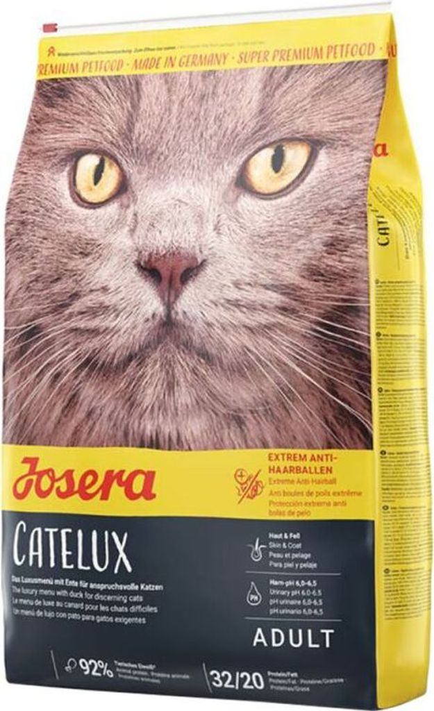 Josera Catelux, Dorosły, Kaczka, Drób, 2 kg Zdjęcie produktu 
