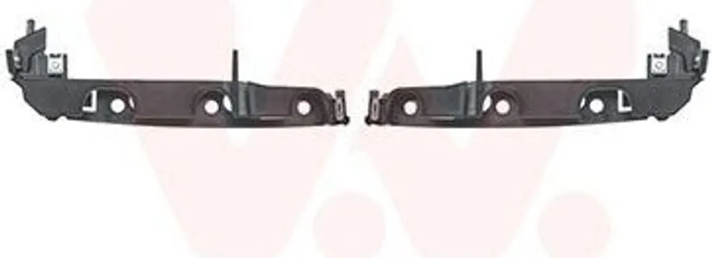 Guide de pare-chocs avant compatible Peugeot 407 Berline et Break