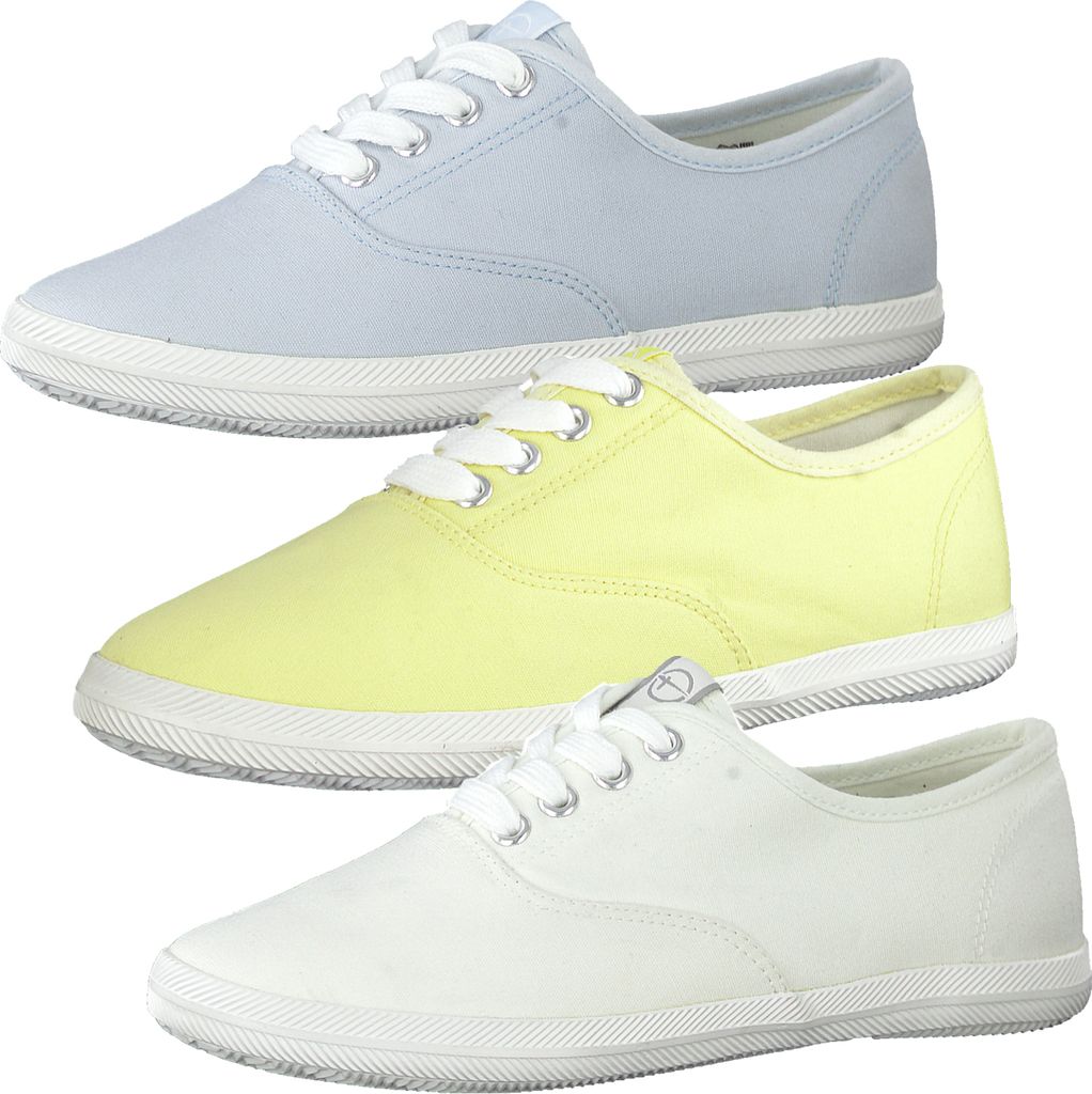 Tamaris 1-23609-24 Damen Halbschuhe Schnürschuhe , Größe:36 EU, Farbe:Gelb