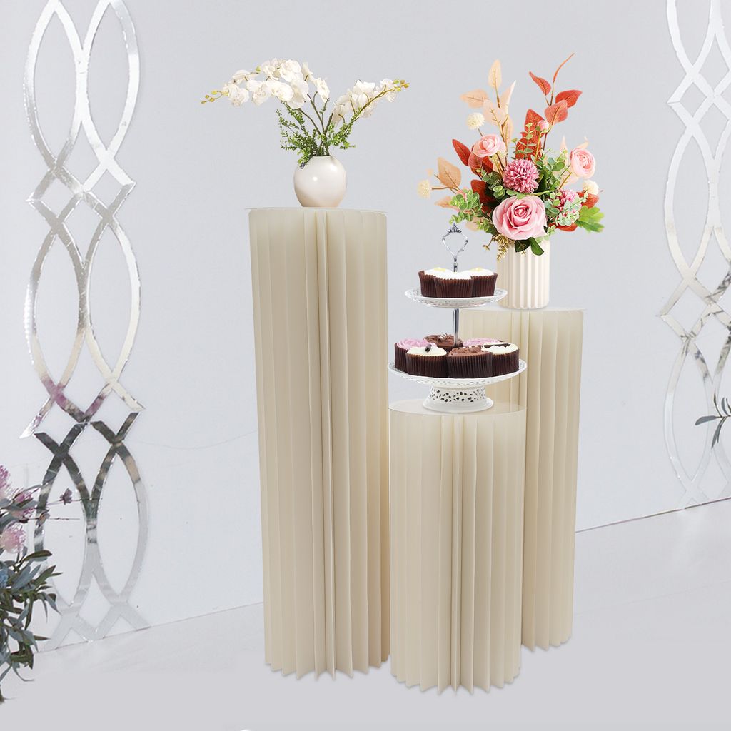 3 Stück Blumenständer 60cm+80cm+100cm Hochzeit Centrepieces Produktbild 2