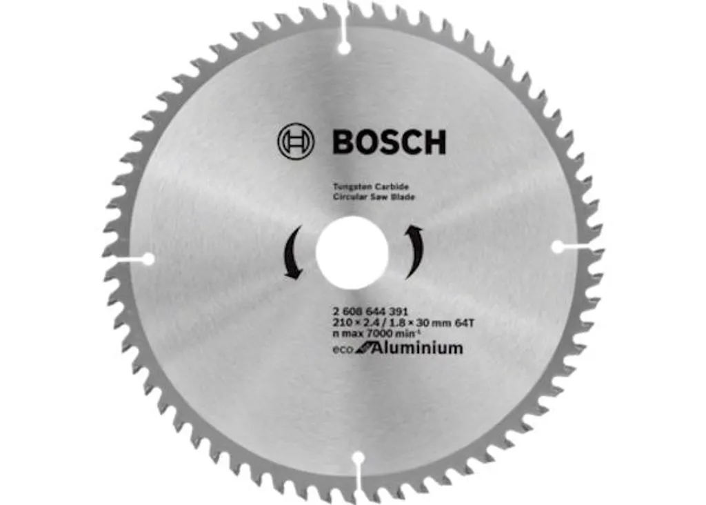 Lama Bosch Eco Alluminio 210x30mm 64 Denti | Taglio Professionale