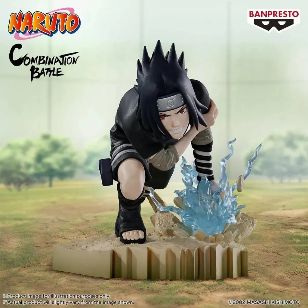 Figurine Naruto Sasuke Uchiha Combination Battle 8 cm - PVC Durable - 9