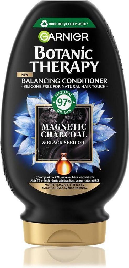 GARNIER - Botanic Therapy Magnetic Charcoal & Black Seed Oil Condiitioner 200ml