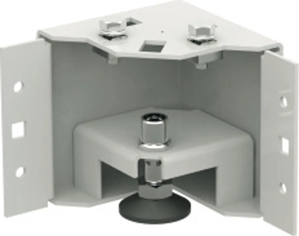 Corriger l'Inclinaison du Sol avec le Socle EFB Nivellable 100mm Gris