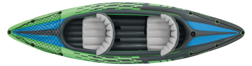 Intex Bateau gonflable Bateau de pêche Kayak Challenger K2, Image du produit 