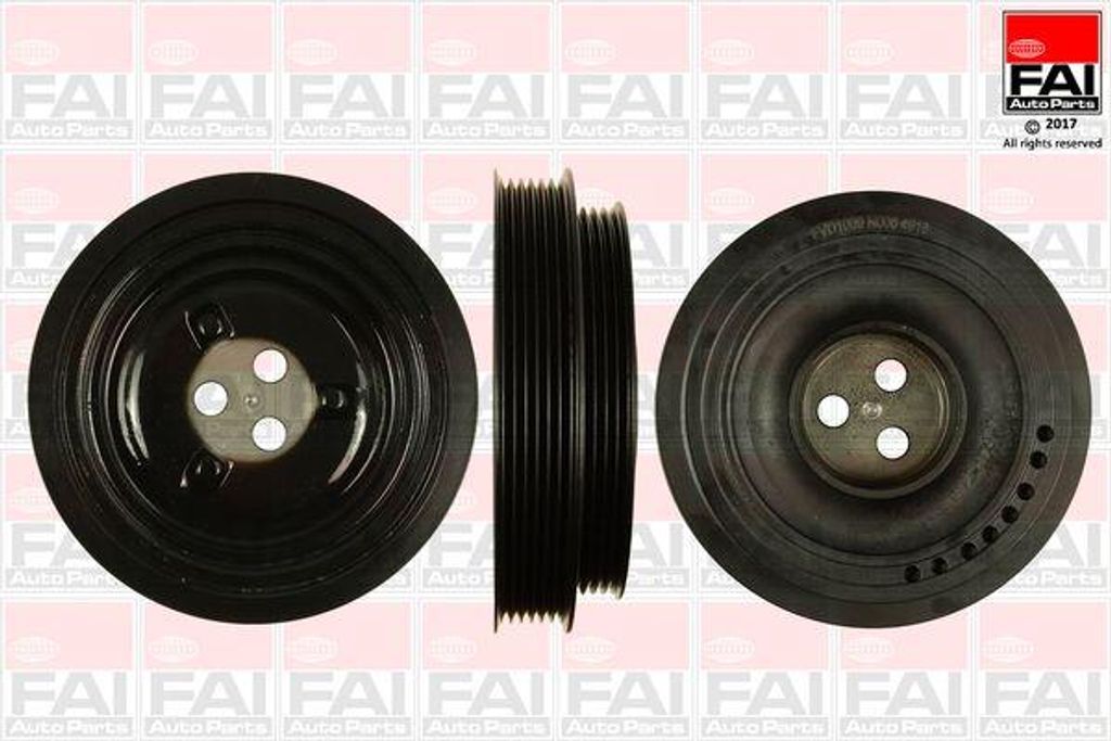 FAI AutoParts FVD1009 Riemenscheibe, Kurbelwelle OE 0515T1 kompatibel mit Jumper, Ducato, Tourneo, Transit, Boxer, Partner, Jumpy, Alhambra, Mondeo...