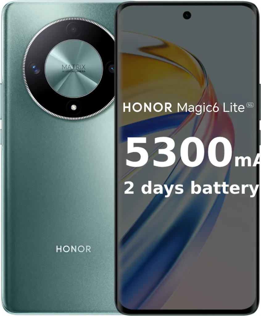 Smartphone HONOR Magic6 Lite Incassable avec Écran Anti-Chute et 5G - 4