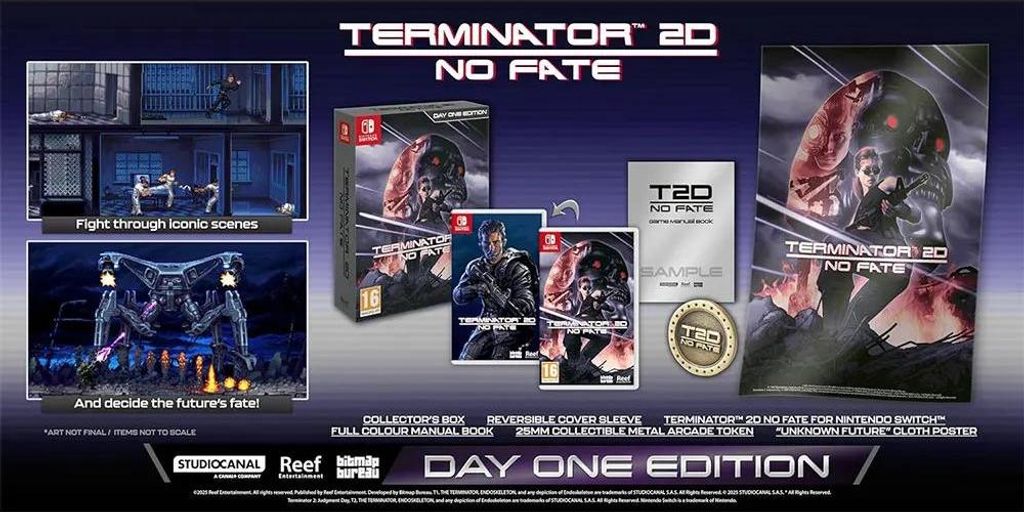 Reef Entertainment Terminator 2D No Fate NSW, Nintendo Produktbild 