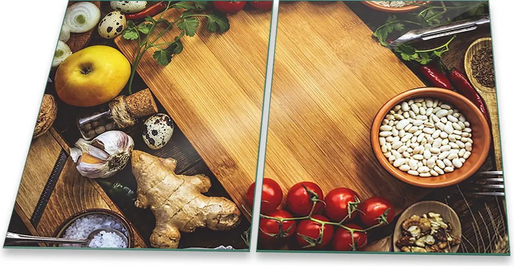 Piastre Copertura Fornelli Vetro 2 Pezzi 40x52 Universali | Offerta Online