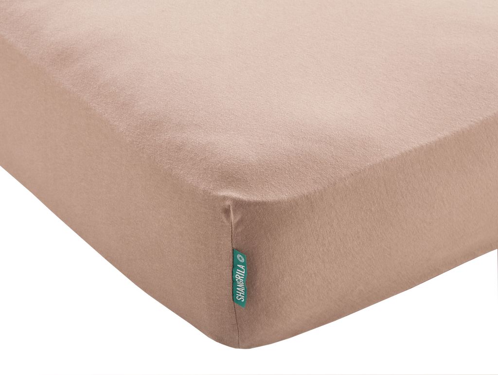 Spannbettlaken »Berlin« Bettlaken BxL+H 90x200+30 cm Taupe Produktbild 