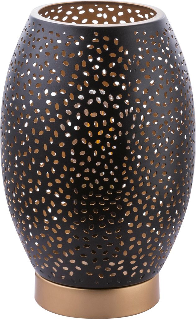 Globo Lighting Tischleuchte Metall goldfarben, 1x E27