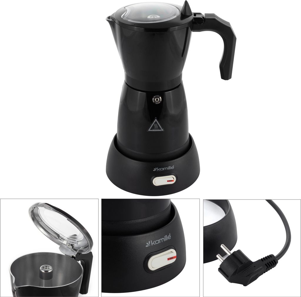 Caffettiera elettrica 300 ml KAMILLE KM-2601 Immagine del prodotto 