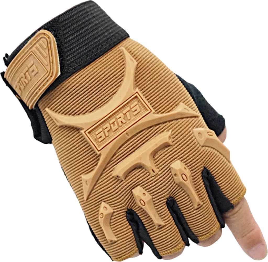 1 Paar Kinder-Halbfingerhandschuhe, rutschfeste Sportfäustlinge, großflächiges Anti-Rutsch-Design, elastische, weiche Handschuhe