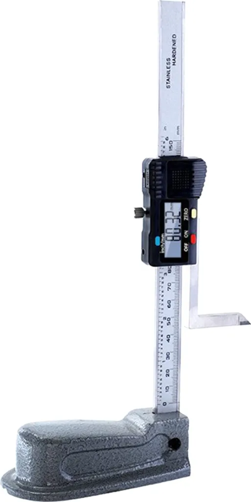 Instrument de mesure digital 150mm avec écran LCD et conversion mm/pouce - 5