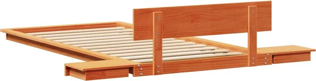 Letto Legno SYFAX 75x190 Marrone - Qualità Prezzo Imbattibile - 7