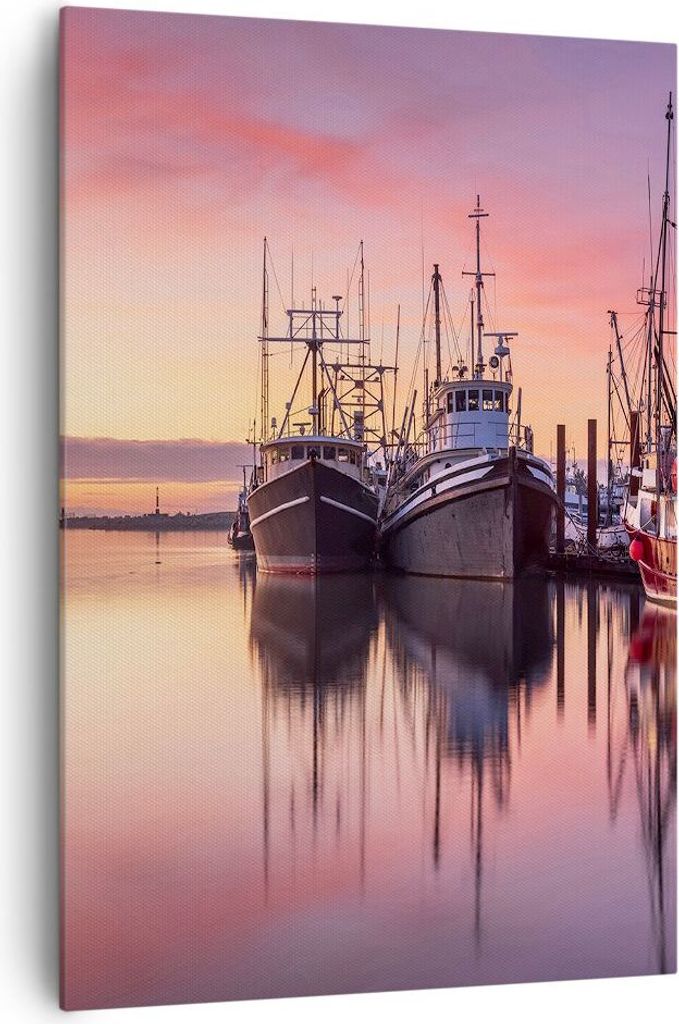 Bild auf Leinwand - Leinwandbild - Einteilig - Marina Westen Die Sonne - 70x100cm - Wand Bild - Wanddeko - Wandbilder - Leinwanddruck - Wanddekorat...