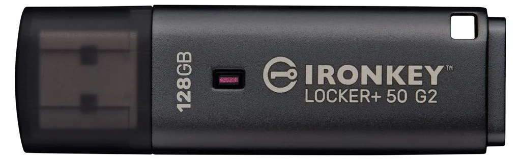 Protéger Données Perdues avec Clé USB Kingston IronKey 128 Go AES-256 G2