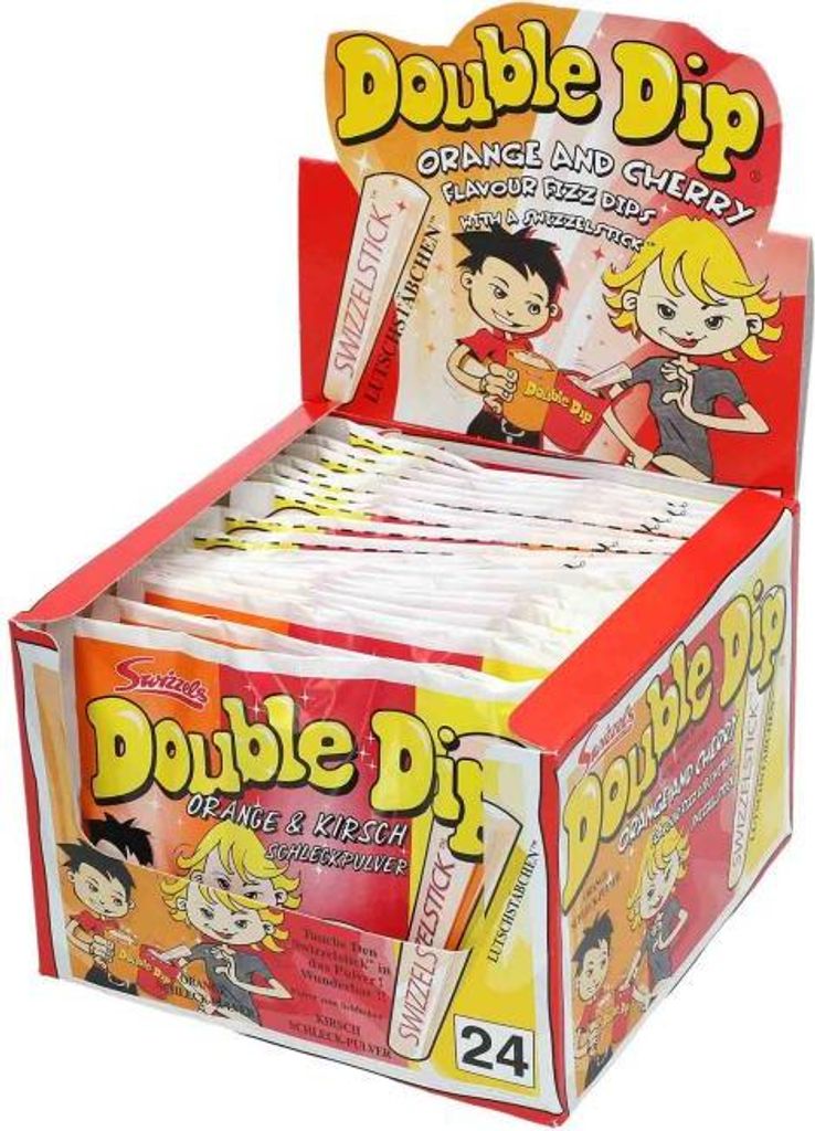 Swizzels Double Dip Orange & Cherry 24er Produktbild 