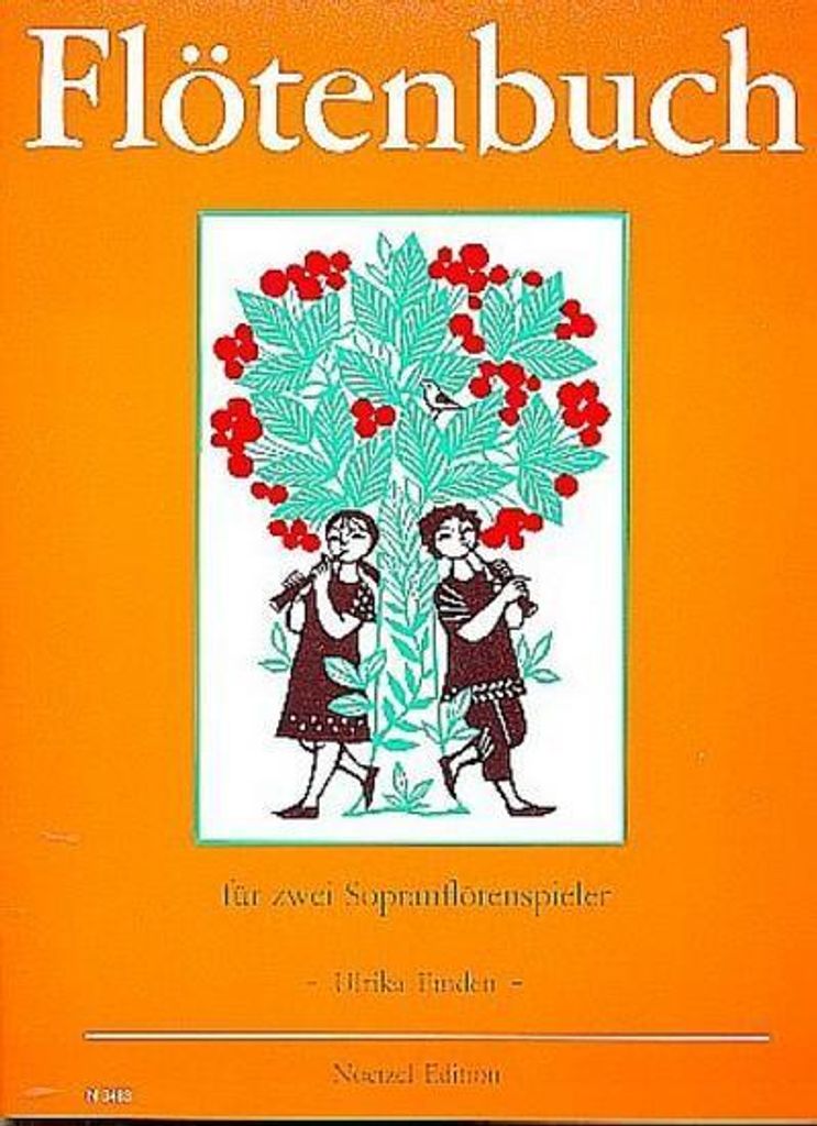 Flötenbuch - 40 Kinderliederfür 2 Sopranflöten