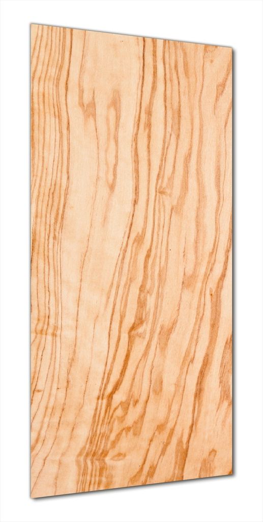 Wallario selbstklebende Duschrückwand 90 x 200 cm mit Motiv Holzmuster - Oberfläche mit Holzmaserung VI - Wandverkleidung mit Hochglanzlaminat in...