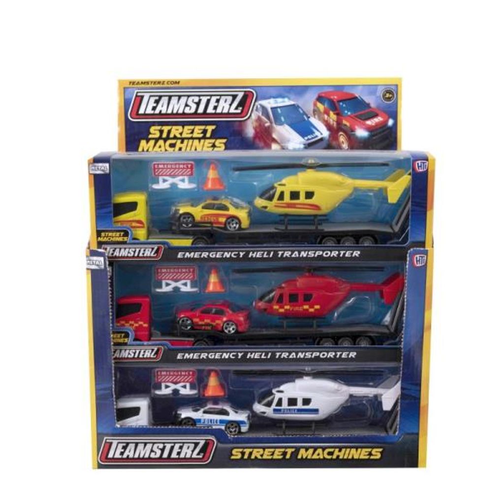 Teamsterz TEAMSTERZ Die-cast playset Heli transporter, 26 cm