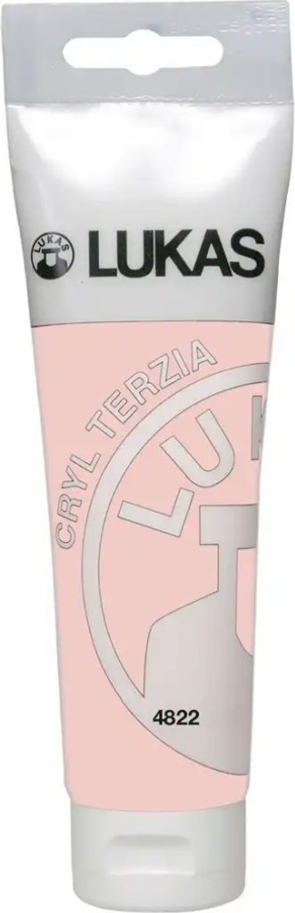 Lukas Cryl Terzia Plastic Tube Acrylfarbe Peach Pink 125 ml 1 stk