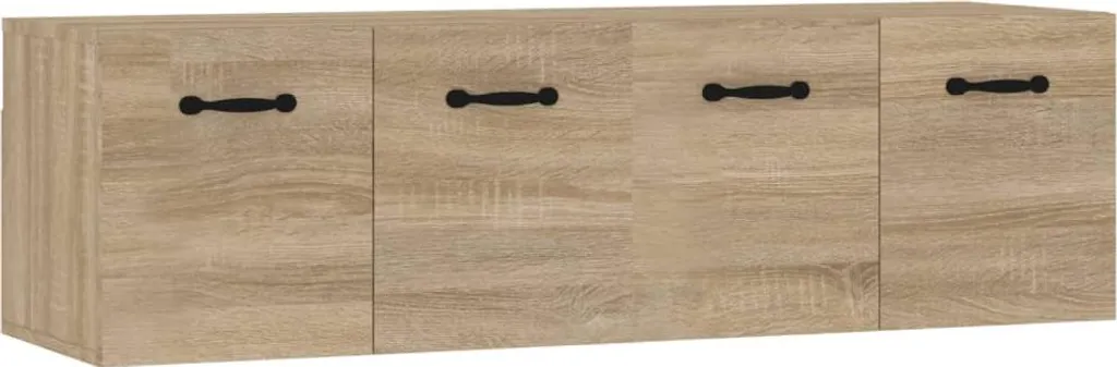 Unités de rangement murales 80 cm Chêne Sonoma pour optimiser les studios