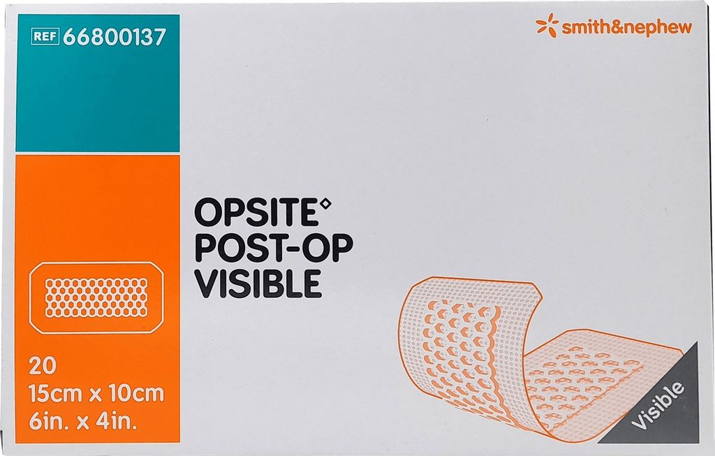 Opsite Post Op Visible 10x15 cm benda 20 pz Immagine del prodotto 