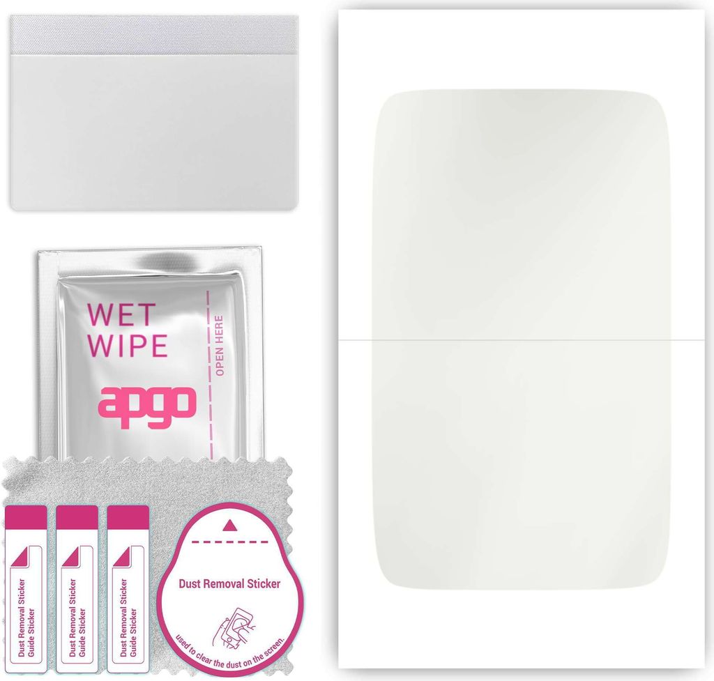 apgo Hydrogel Schutzfolie, Matt, kompatibel mit TomTom GO 6200 WI-FI model: 4PL60, flexibele Displayschutzfolie, Folie mit Positionierhilfe, Anti-F...