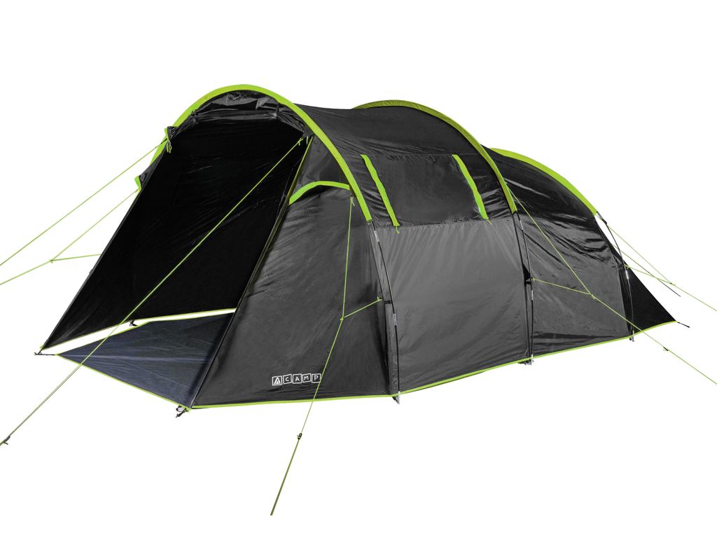 Tunnel Zelt 5 Personen ( 485x320x200cm ) Ultraleicht – Familien Tunnelzelt mit Vorzelt wasserdicht bis 3000mm Wassersäule - Für Camping, Outdoor