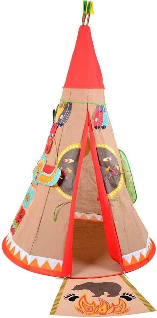 Tipi pour Enfant Stable et Sécurisé : La Solution de Jeu pour la Maison - 6