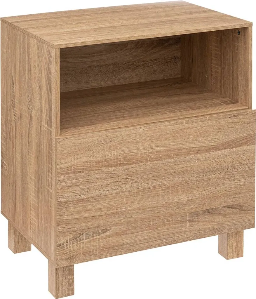 Table de chevet Gaelle en bois Eazy Living - Petit meuble de rangement