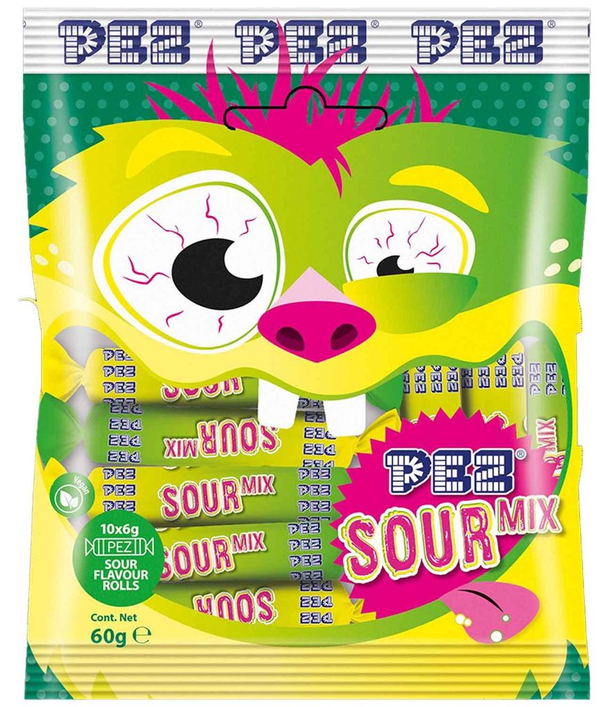 PEZ Sour Mix Rolls 10er Produktbild 