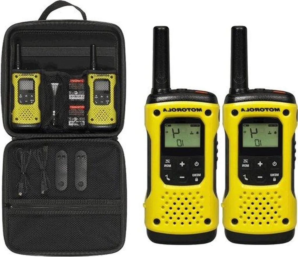 Radio bidirectionnelle étanche longue portée 10 km bicolore de survie