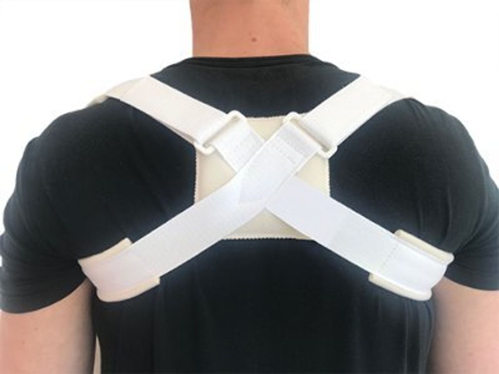 Claviculabandage, weiß>>>>Gr. S